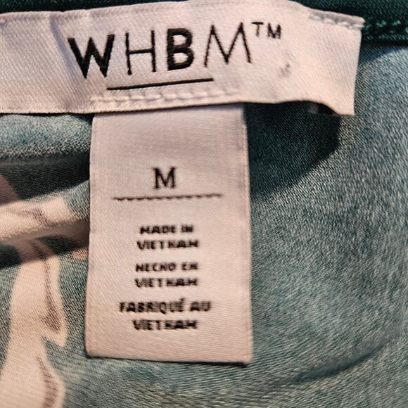 Women's White House Black Market Flair Sleeve Top, Size Med. - Picture 2 of 9